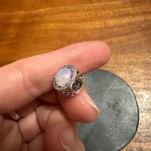 Silver symbol for bracelet like new used