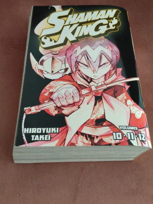 Shaman King omnibus volumes 10-12 new, English