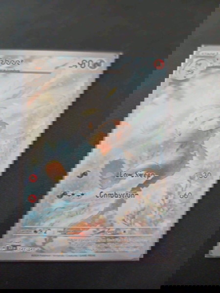 RABOOT HOLOGRAPHIC POKÉMON CARD