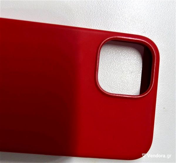 thiki spigen silicone fit red gia  iPhone 13 mini
