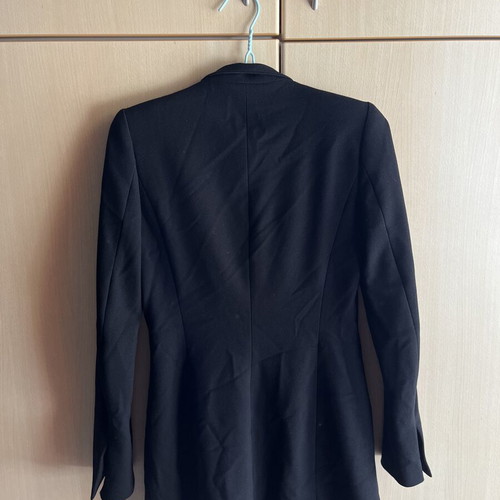 Zara black blazer long like new, women's XS
