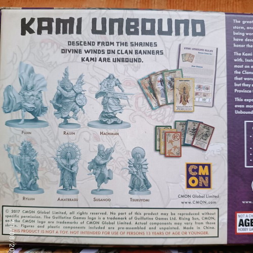Rising Sun Dynasty Invasion, Kami Unbound, Monster Pack expansions