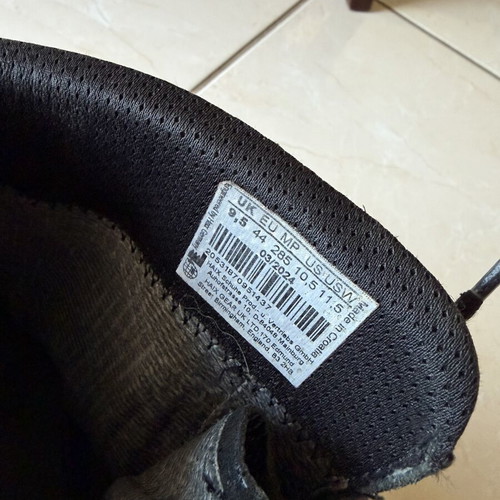 Haix Missoula Military Boots used, size 44