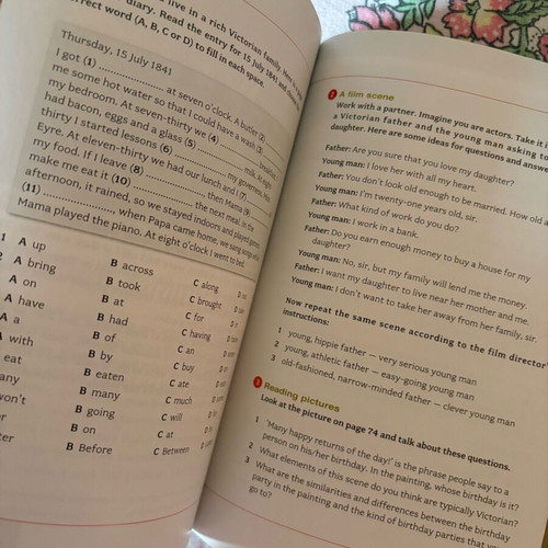 English book used without CD