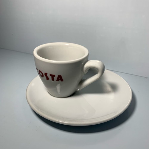 Costa Coffee 12 set small cups and saucers new