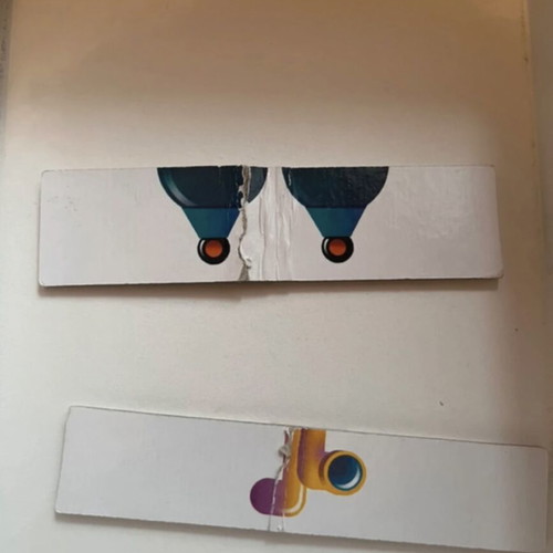 Mama Ena Robot used, with 2 damaged cards