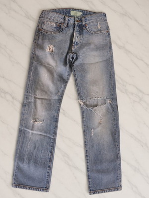 Alcott jeans used with factory distressing, teen size
