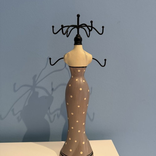 Decorative Jewelry Holder Doll Used