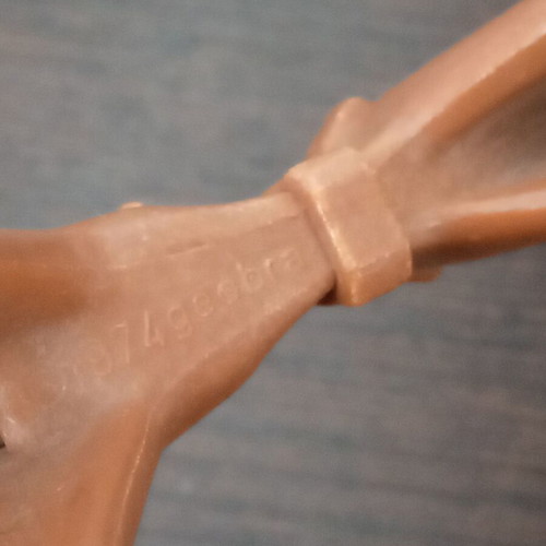 Playmobil horse used with integrated saddle from 1980s
