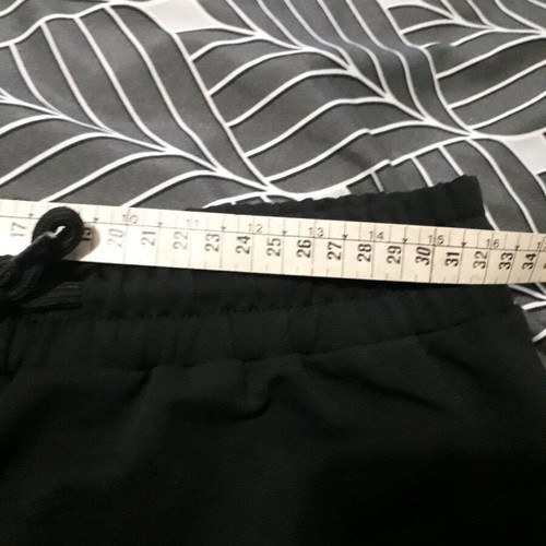 Black skirt below the knee new with back slit