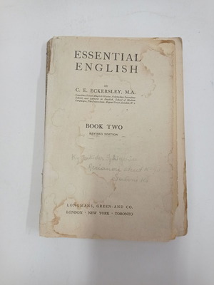 Essential English for Foreign Students Book 2 used, 1946 edition