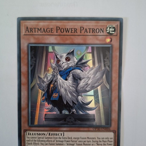 Yu-Gi-Oh! card Artmage Power Patron like new
