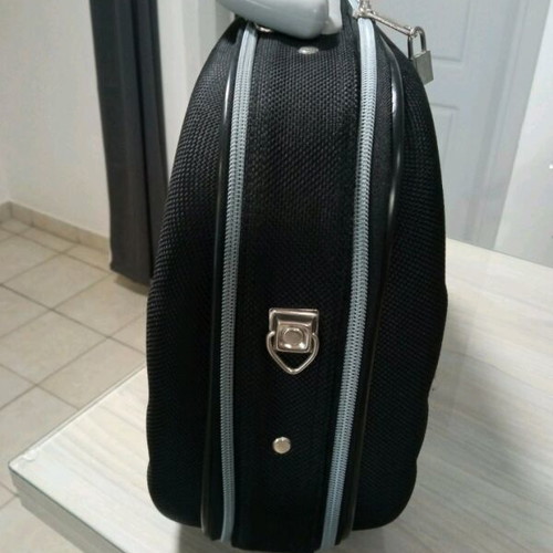 Toiletry bag new, black 38x30 cm