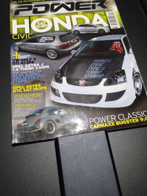 Power magazines with Honda Civic EG/EK/EP3/S2000 covers like new