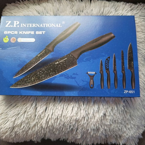 Z.P. International ceramic knife set new