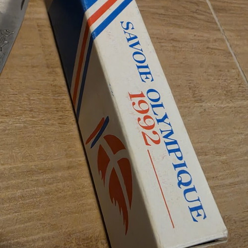 Αναδιπλούμενος διακοσμητικός σουγιάς Opinel Savoie Olympique 1992 Καινούργιος