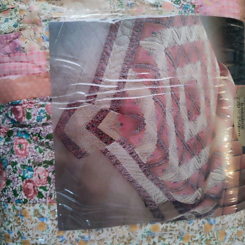 Handmade quilt 2.20x2.50 with two pillows, new, 100% cotton