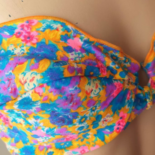 Printed bikini used, size M-L