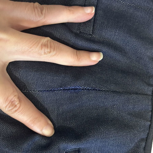 Zara pants size S used, blue
