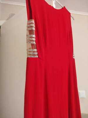 Maxi dress red Access like new, size Small