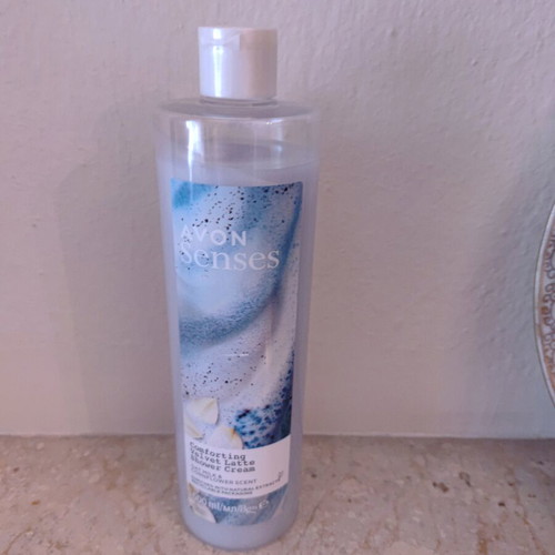 Avon Senses Comforting Velvet Latte Creamy Body Shower Gel new 500ml