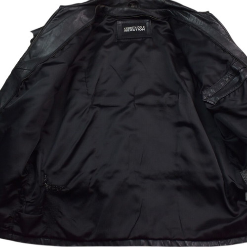 Vintage Kenneth Cole Reactions leather jacket used, size M