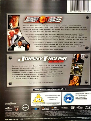 BLU-RAY JOHNNY ENGLISH / JOHNNY ENGLISH REBORN