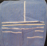 Storage bag for suitcase, set