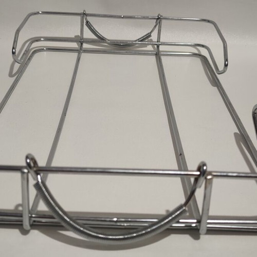 Marinex Glass Oven Dish with Metal Base like new, 35x23 cm