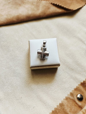 Silver cross 925 pendant
