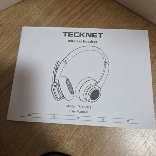Tecknet TK-HS012 Wireless Bluetooth Headset with Microphone, New
