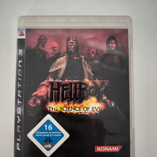 Hellboy The Science of Evil PS3 game very good condition