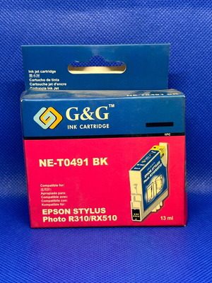 συμβατό μελάνι G&G NE-T0491 BK