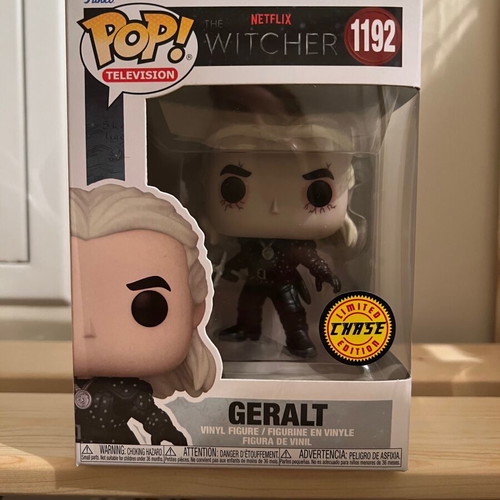 Funko Pop Geralt Chase 1192 new with protector