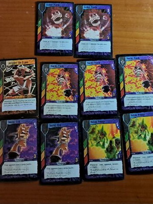 Shaman King cards used