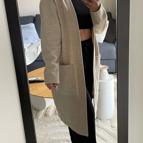 Stradivarius beige cardigan S used