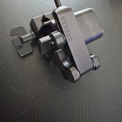 Vlad Blad Avenger 2 Pro tattoo machine used with Ambition Soldier battery and Lauro Paolini grip