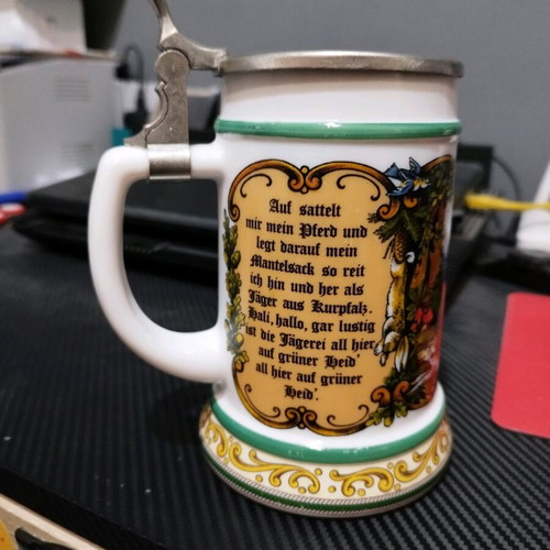 German collectible beer stein 500 ml new