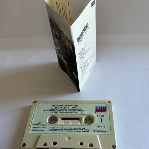 The Rolling Stones Between The Buttons cassette used