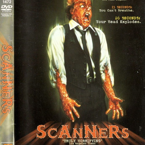 Scanners DVD μεταχειρισμένο, τρόμου, επιστημονικής φαντασίας, θρίλερ με υπότιτλους