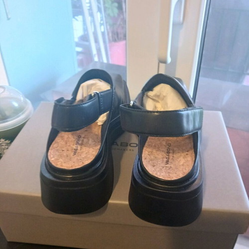 Vagabond Eyra Slingback Sandals New Black Size 38