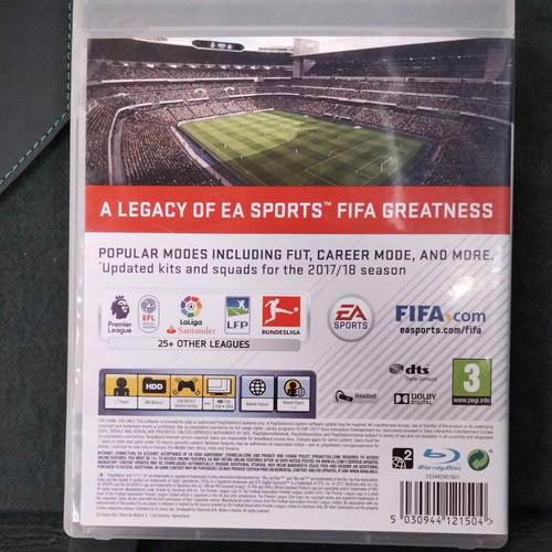 FIFA 18 PlayStation 3 used in good condition