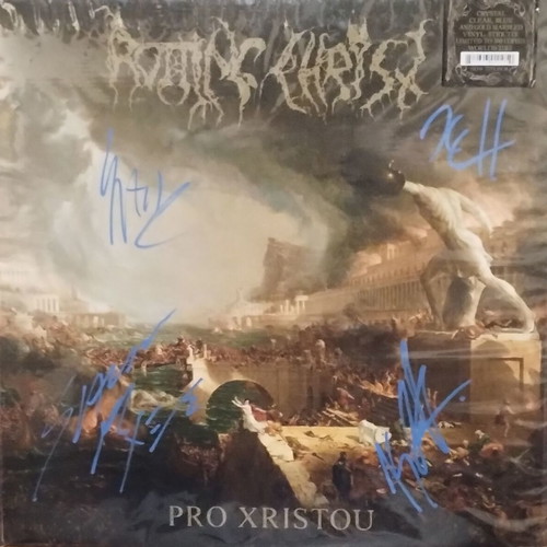 Rotting Christ Pro Xristou LP new, colored, signed
