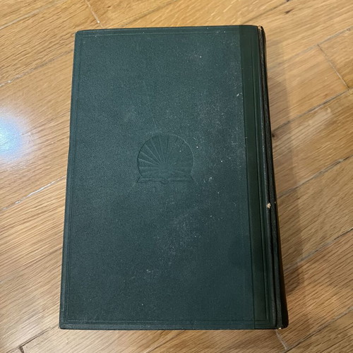 H. G. Wells World History book, old edition with brown pages