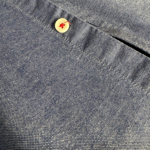Zara Man Denim Shirt Slim Fit Large like new, blue