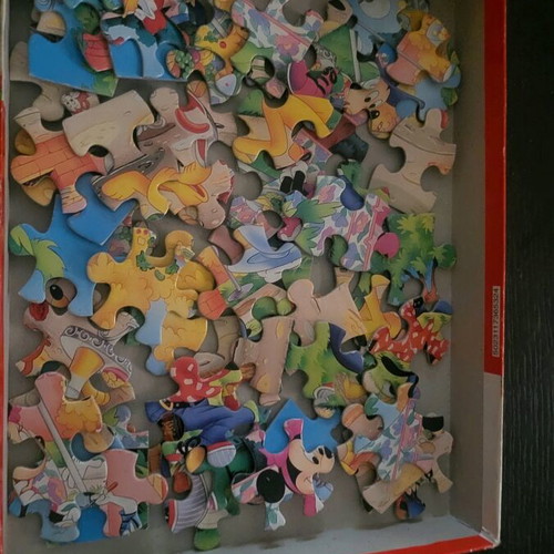 Puzzle Mickey for Kids 60 pieces MB like new, vintage 1994