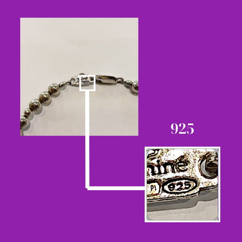 Amethyst Aura New Silver 925 Necklace With Amethyst Stones