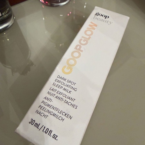 Goop Beauty Goop Glow Dark Spot Exfoliating Sleep Milk Serum new 30mL