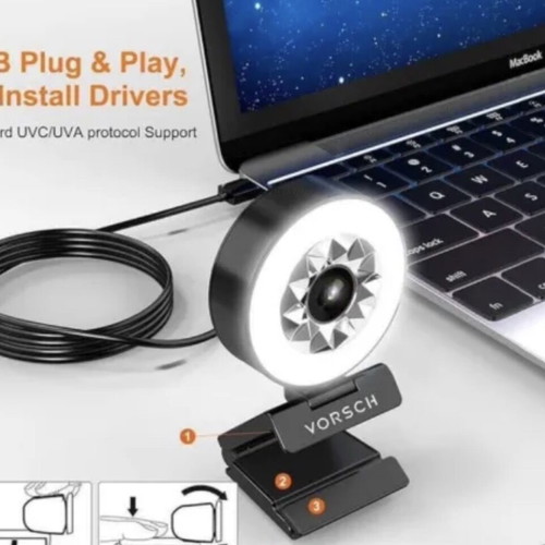 VORSCH 1080P FHD webcam with autofocus new