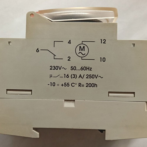 Analog weekly rail timer AT3-7R ABB used